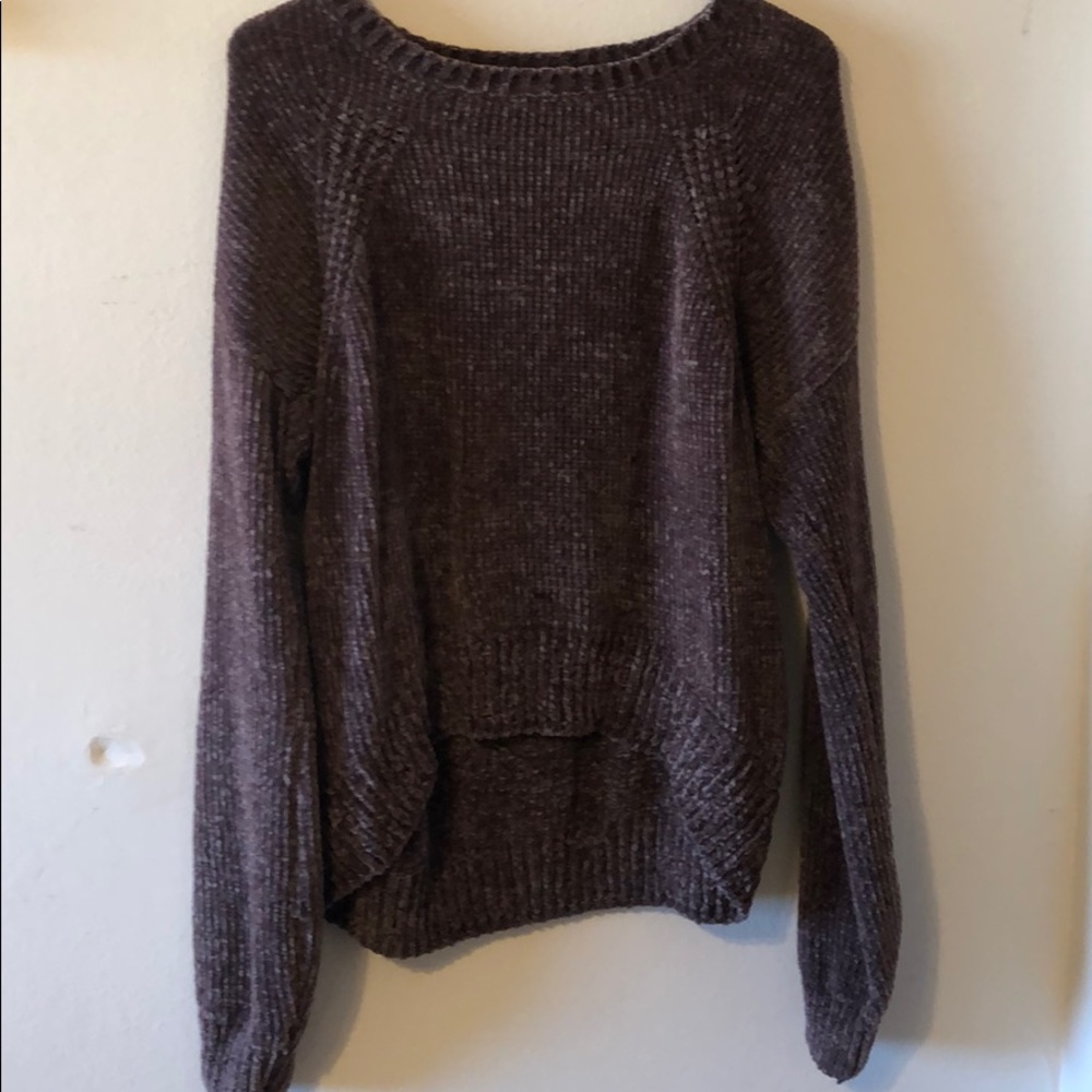 Chenille sweater